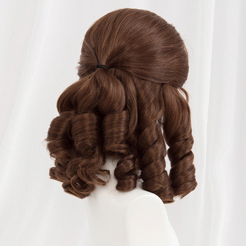 Identité V Bloody Queen Mary Lady Bella Halloween Perruque Cosplay Marron