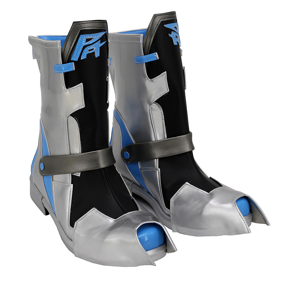 Filles Frontline PA15 Ruban Noir Chaussures Cosplay Bottes