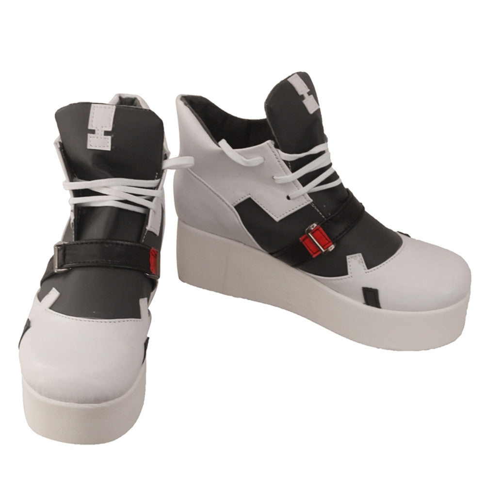 Arknights Texas Hiver Noir Cosplay Chaussures