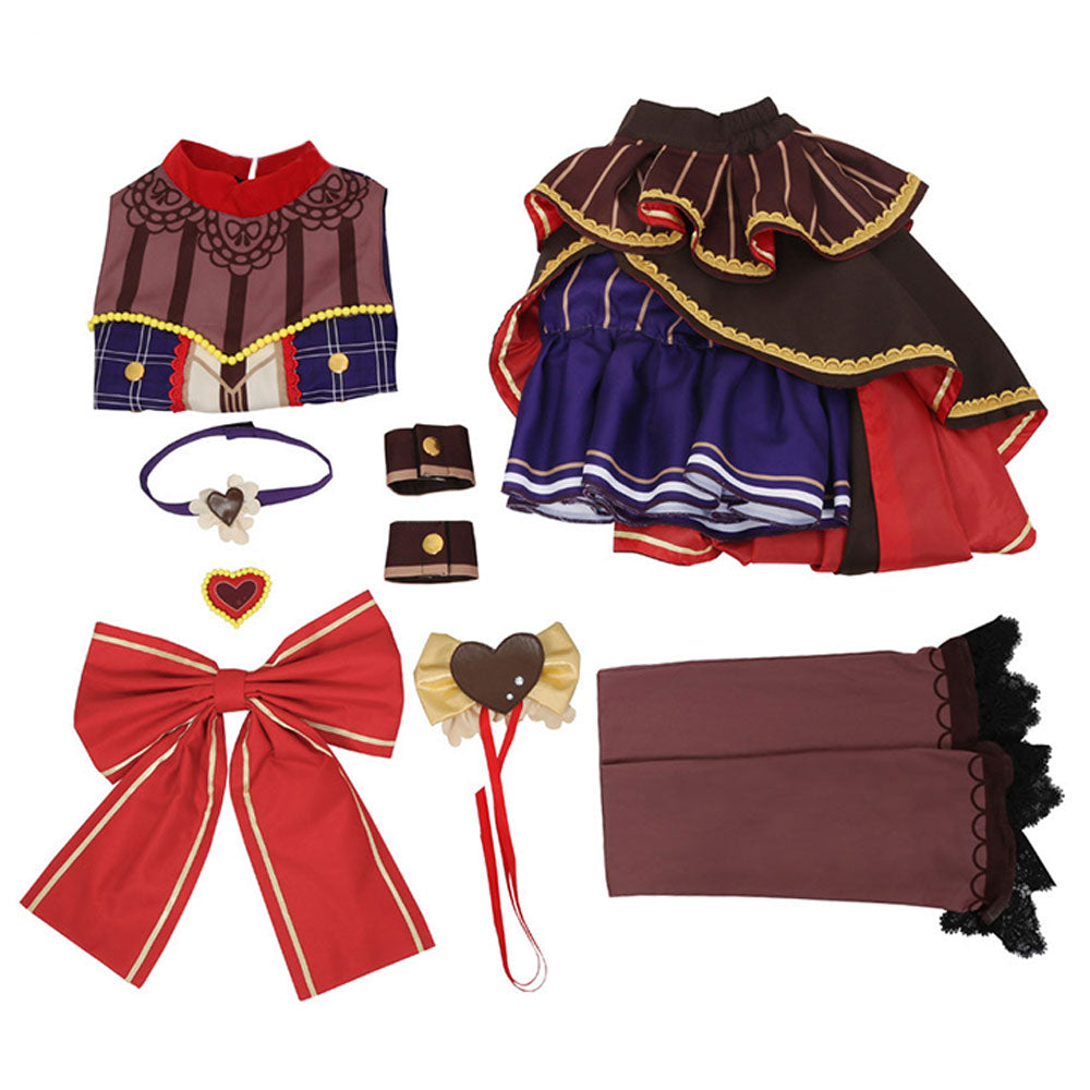 BanG Rêve ! Roselia Temps passé dans le costume secret de Minato Yukina Cosplay