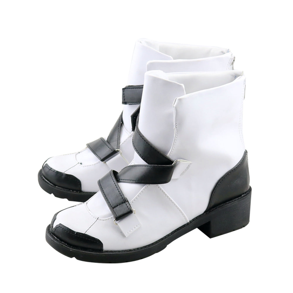 Destin Grand Ordre FGO Kid Gil Blanc Chaussures Cosplay Bottes