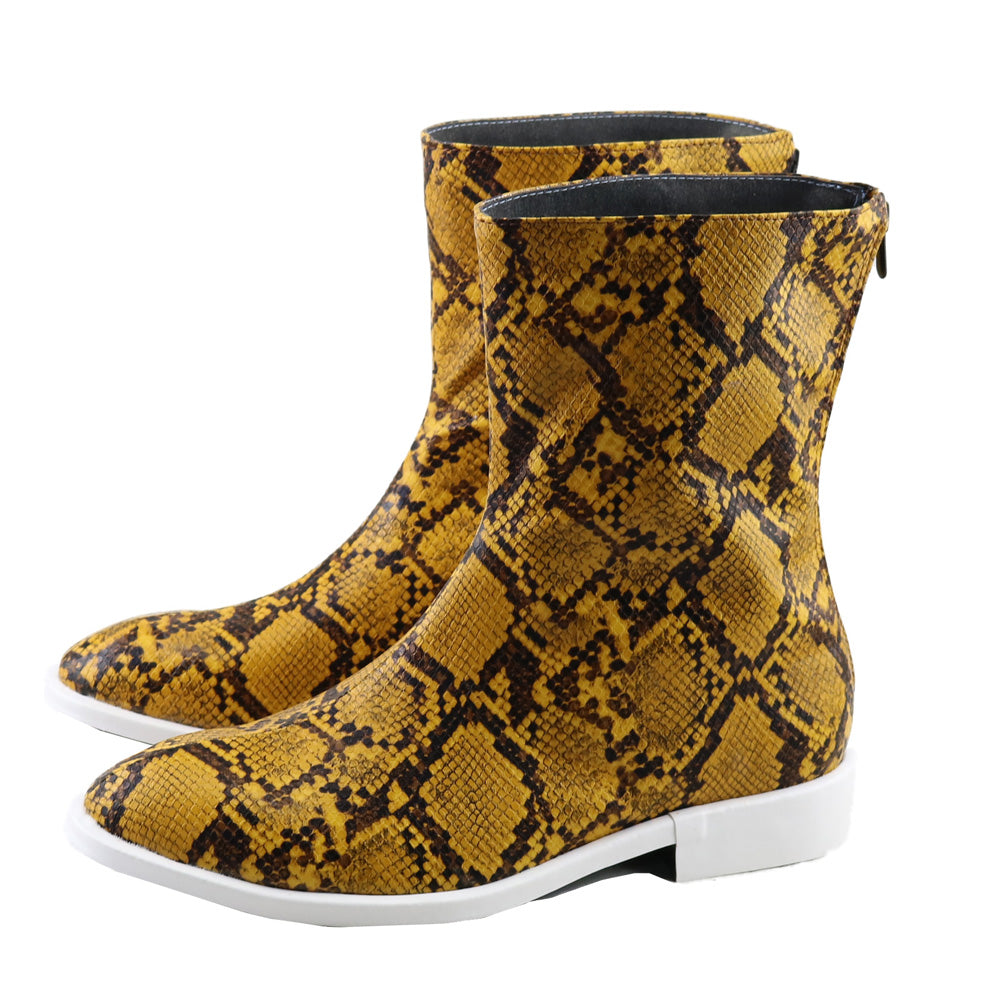 Jojo'S Bizarre Adventure:Stone Ocean Jotaro Kujo Python Patrón Zapatos de cosplay