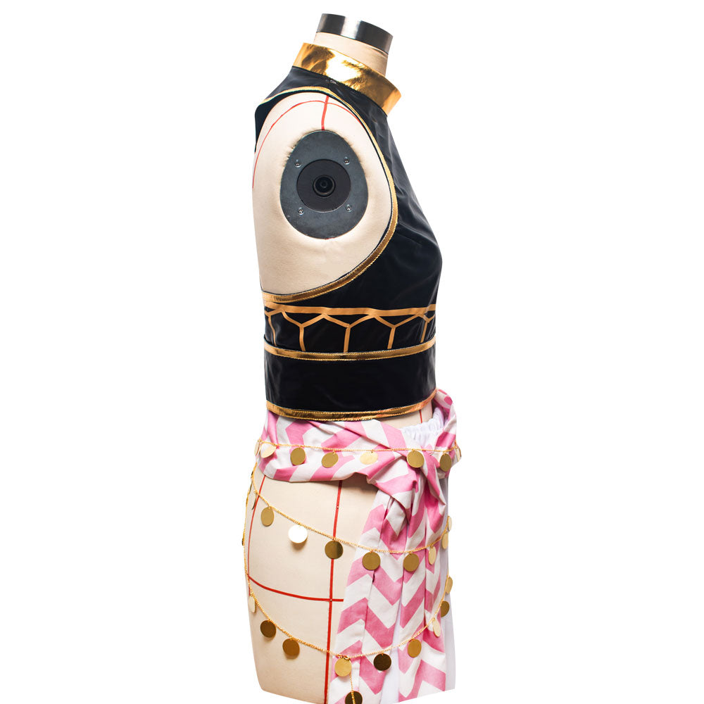 Fate Grand Order Fate/Grand Order – Absolute Demonic Front: Babylonia Lancer Enkidu Cosplay Kostüm – (ohne Taillenkette)