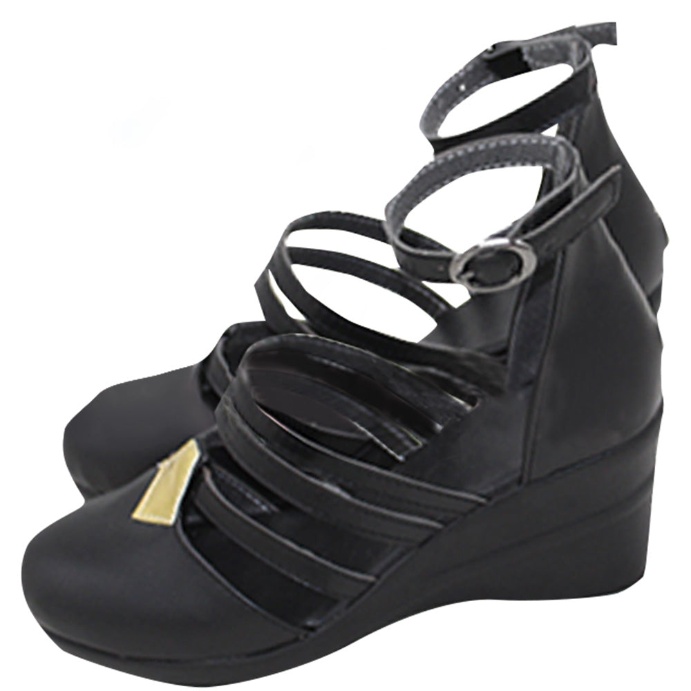 Fate Grand Order Caster Medea Lily Schwarze Cosplay-Schuhe