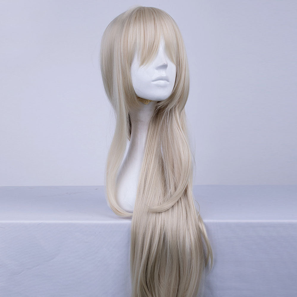 Mädchen Frontline AN-94 Catherine: Ganzkörper Katherine McBride Light Goldene Cosplay Perücke