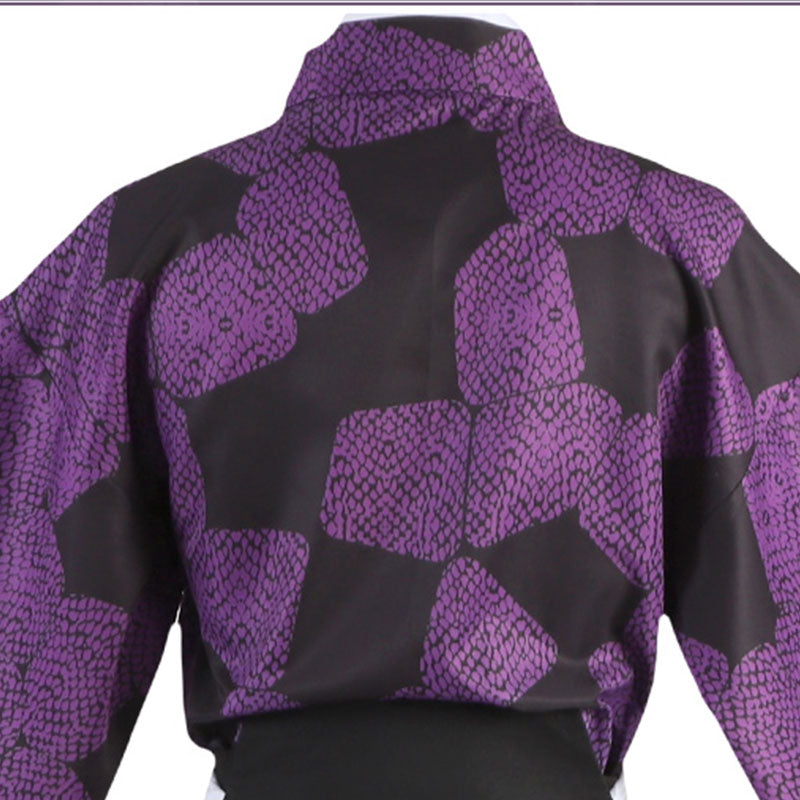 Demon Slayer: Kimetsu No Yaiba Kokushibou Kokushibo Tsugikuni Michikatsu Cosplay Costume