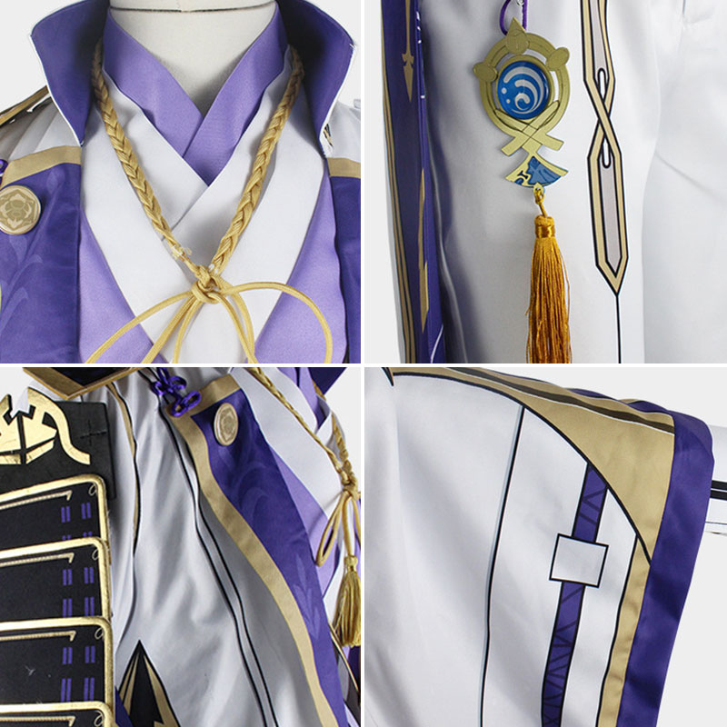 Genshin Impact Kamisato Ayato Cosplay Costume