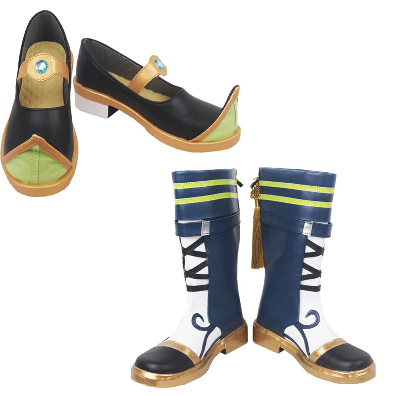 Genshin Impact Tighnari Schuhe Cosplay Stiefel