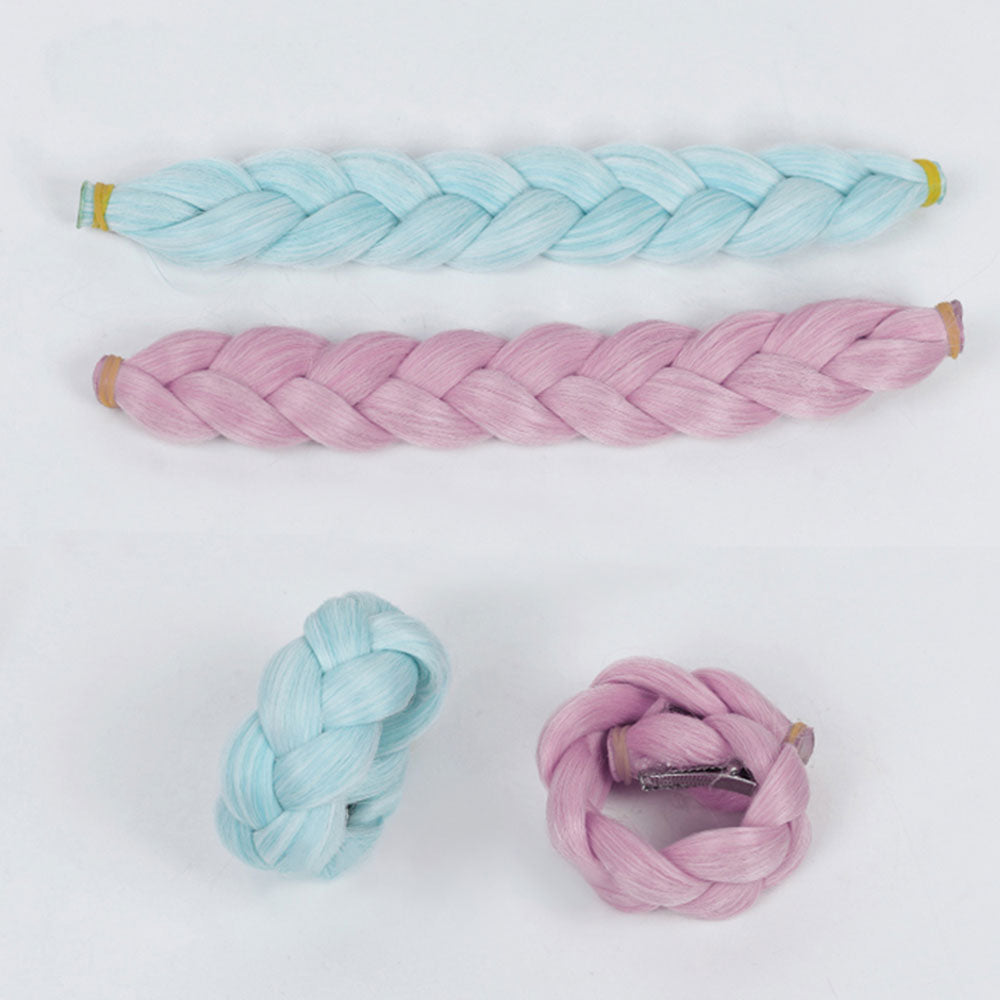 Pokemon Pokémon Scarlet and Violet Iono Pink Blue Cosplay Wig