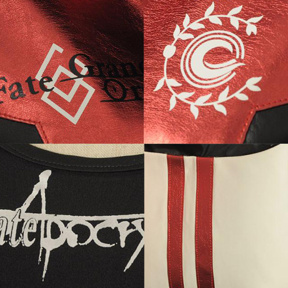 Grand ordre du destin FGO Costume de course Mordred Costume de Cosplay