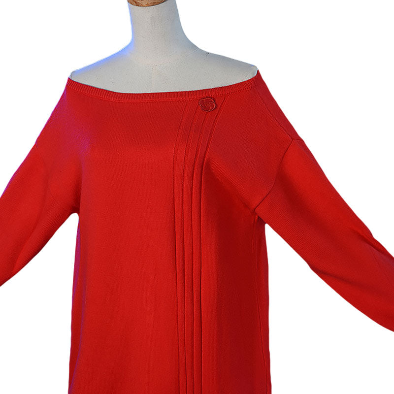 SPY X FAMILY Yor Forger Famliy Red Sweater Cosplay Costume