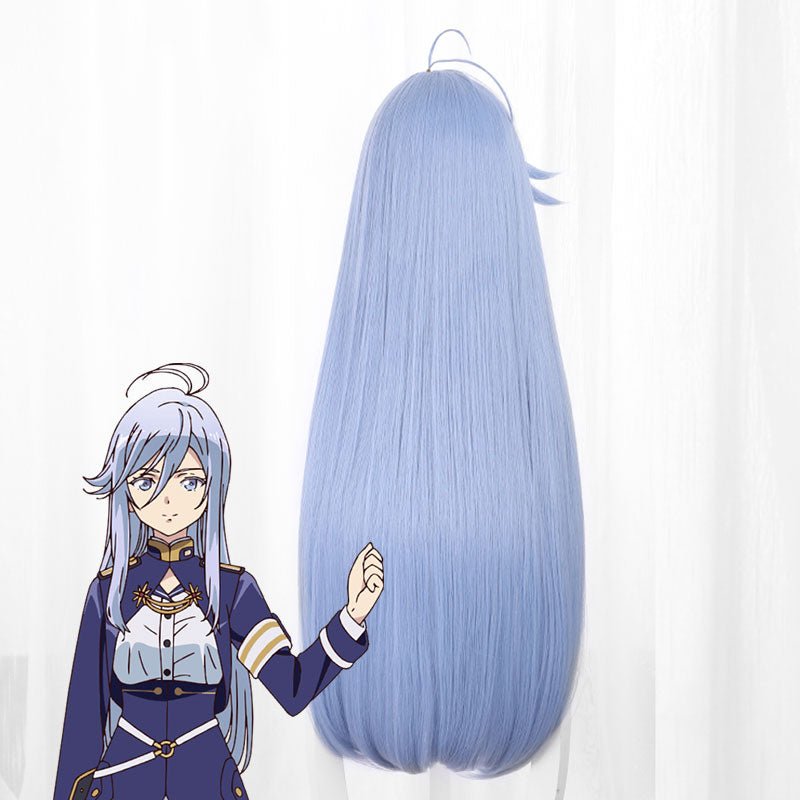 86-EIGHTY-SIX Vladilena Milize blaue Cosplay-Perücke