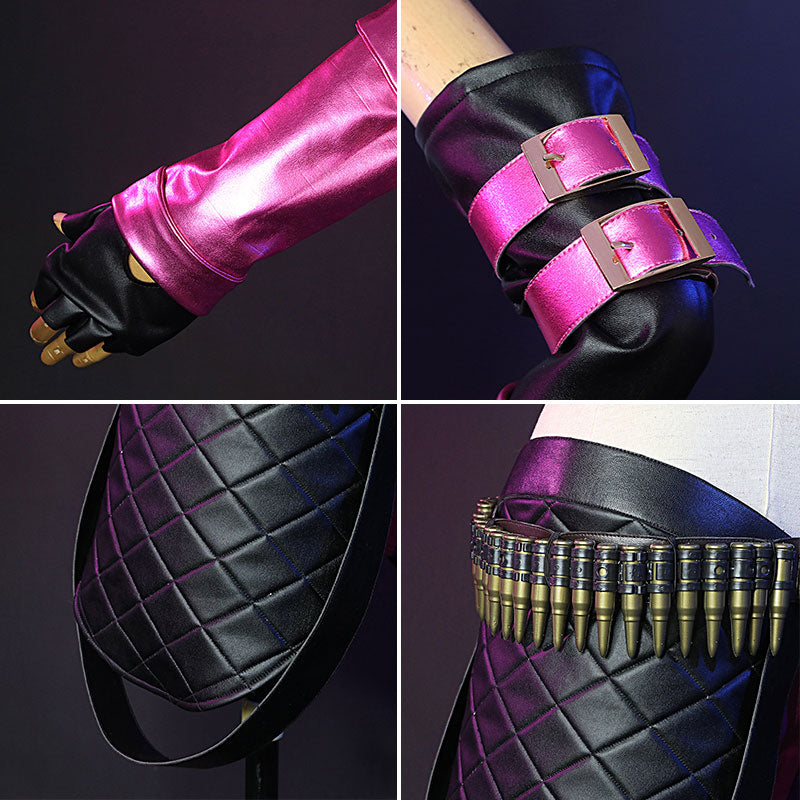 League of Legends LOL Loose Cannon Jinx Game Cosplay Costume