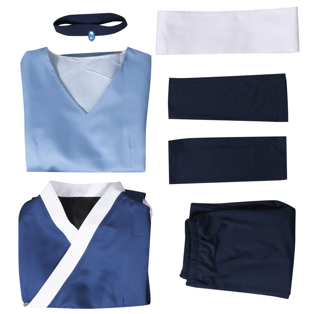 Disfraz de Cosplay de Avatar: The Last Airbender Katara, nueva edición