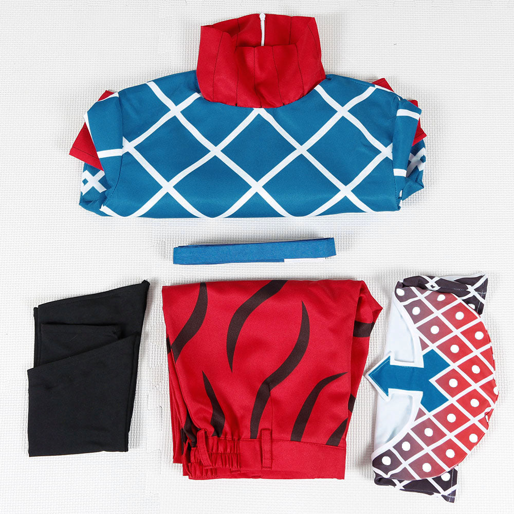 JoJo的奇妙冒險 黃金之風 吉多·米斯塔 Cosplay Costume