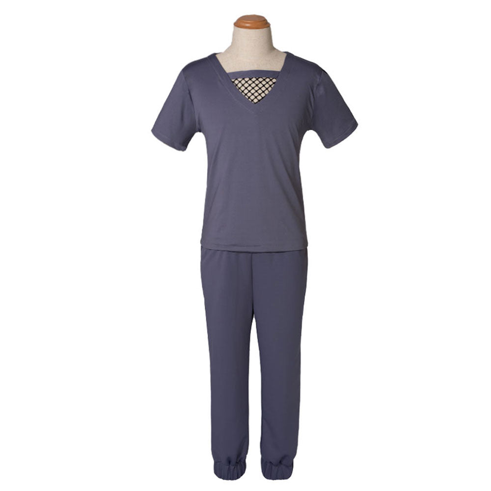 Akatsuki Itachi Uchiha Halloween Top and Pant Cosplay Costume