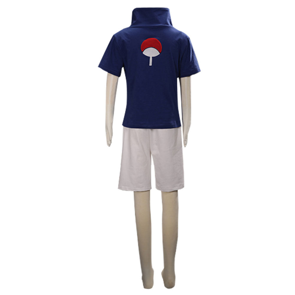 Child Size Kids Size Young Sasuke UchihaHalloween Cosplay Costume