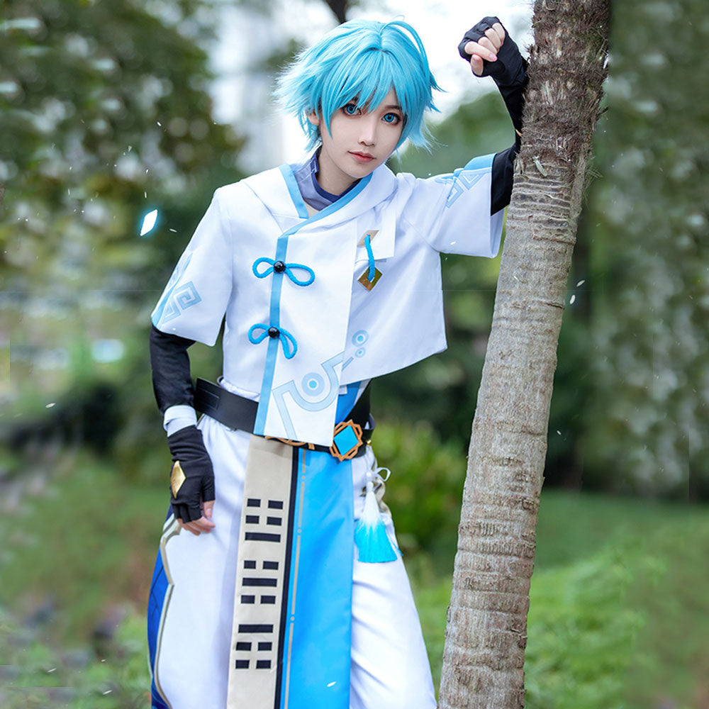 Genshin Impact Chongyun Outfits Halloween Carnival Suit Cosplay Costume