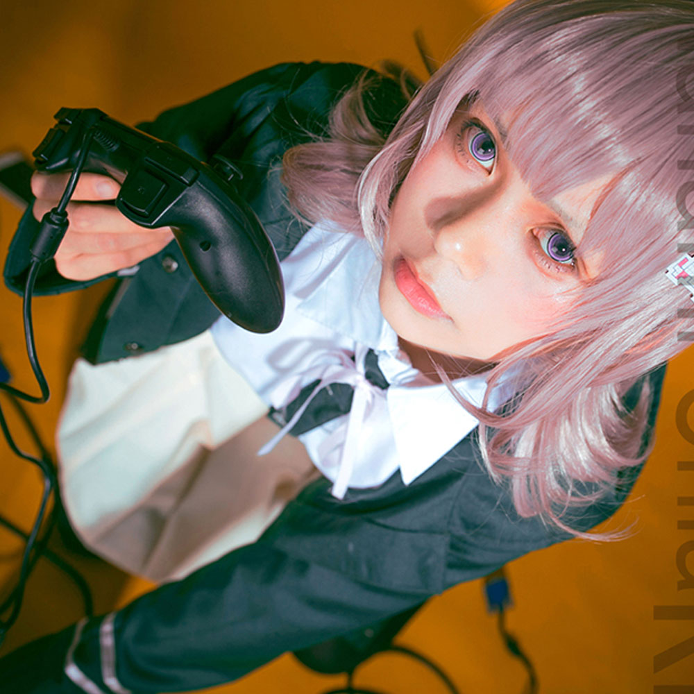 DanganRonpa Dangan Ronpa Chiaki Nanami Halloween Cosplay Costume