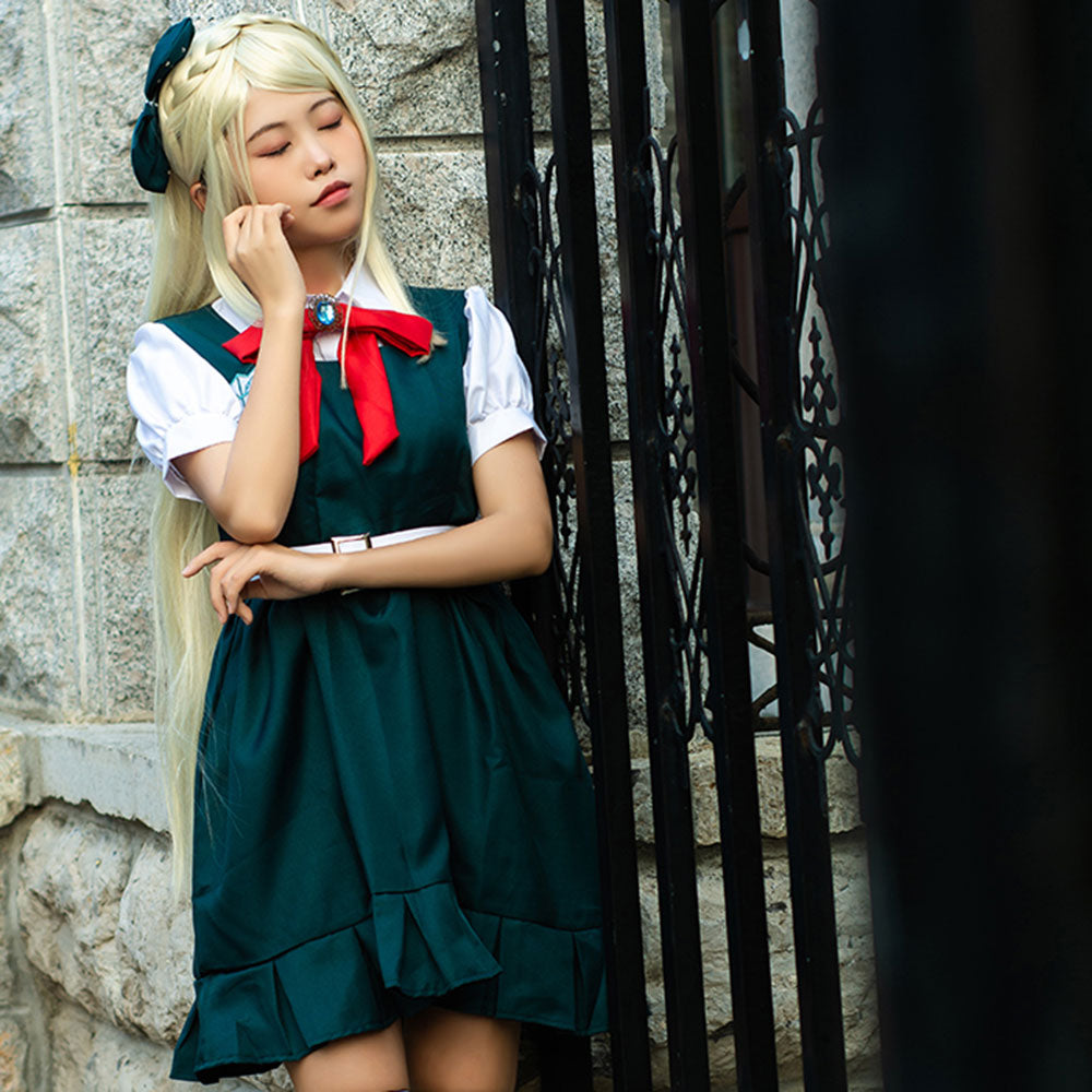 Danganronpa 2: Goodbye Despair Dangan Ronpa Sonia Nevermind Halloween Cosplay Costume