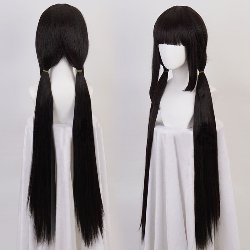 Danganronpa V3: Killing Harmony Maki Harukawa Black Cosplay Wig
