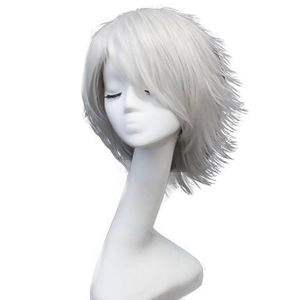 Darui Halloween Silver Grey Cosplay Wig