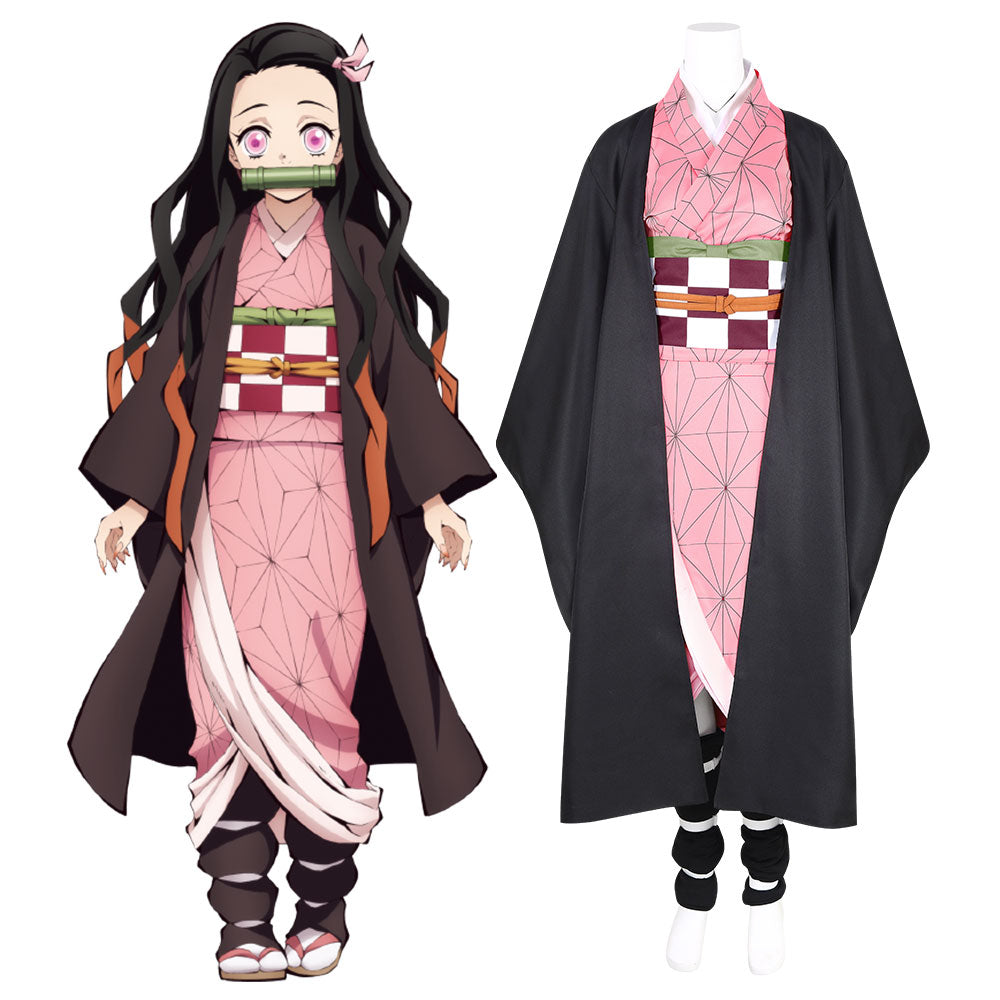 Tela Kimono Disfraz Nezuko Kamado, Demon Slayer