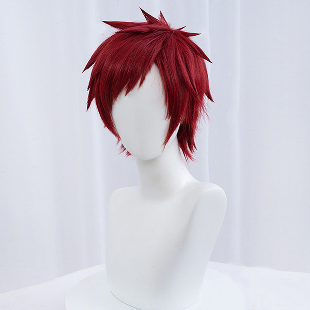 Gaara from Naruto Halloween Red Cosplay Wig