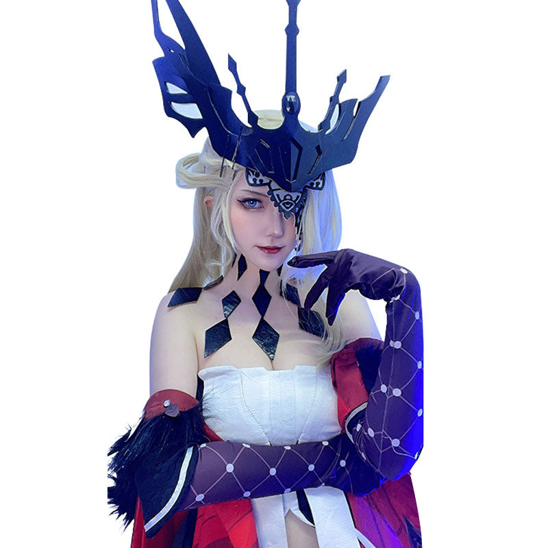 Genshin Impact La Signora Halloween Cosplay Kostüm