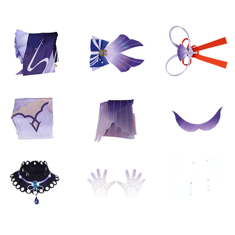Genshin Impact Sangonomiya Kokomi Halloween Cosplay Costume