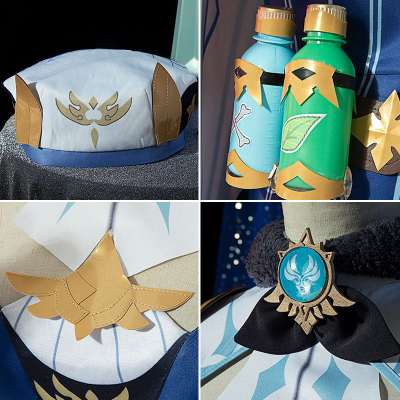 Genshin Impact Sucrose Cosplay Costume