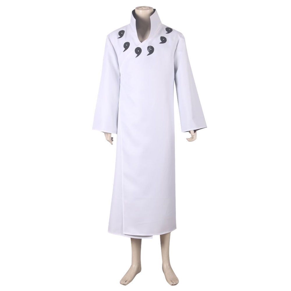 Hagoromo The Sage of the Six Paths Sennin from Naruto Halloween Long Coat Cosplay Costume