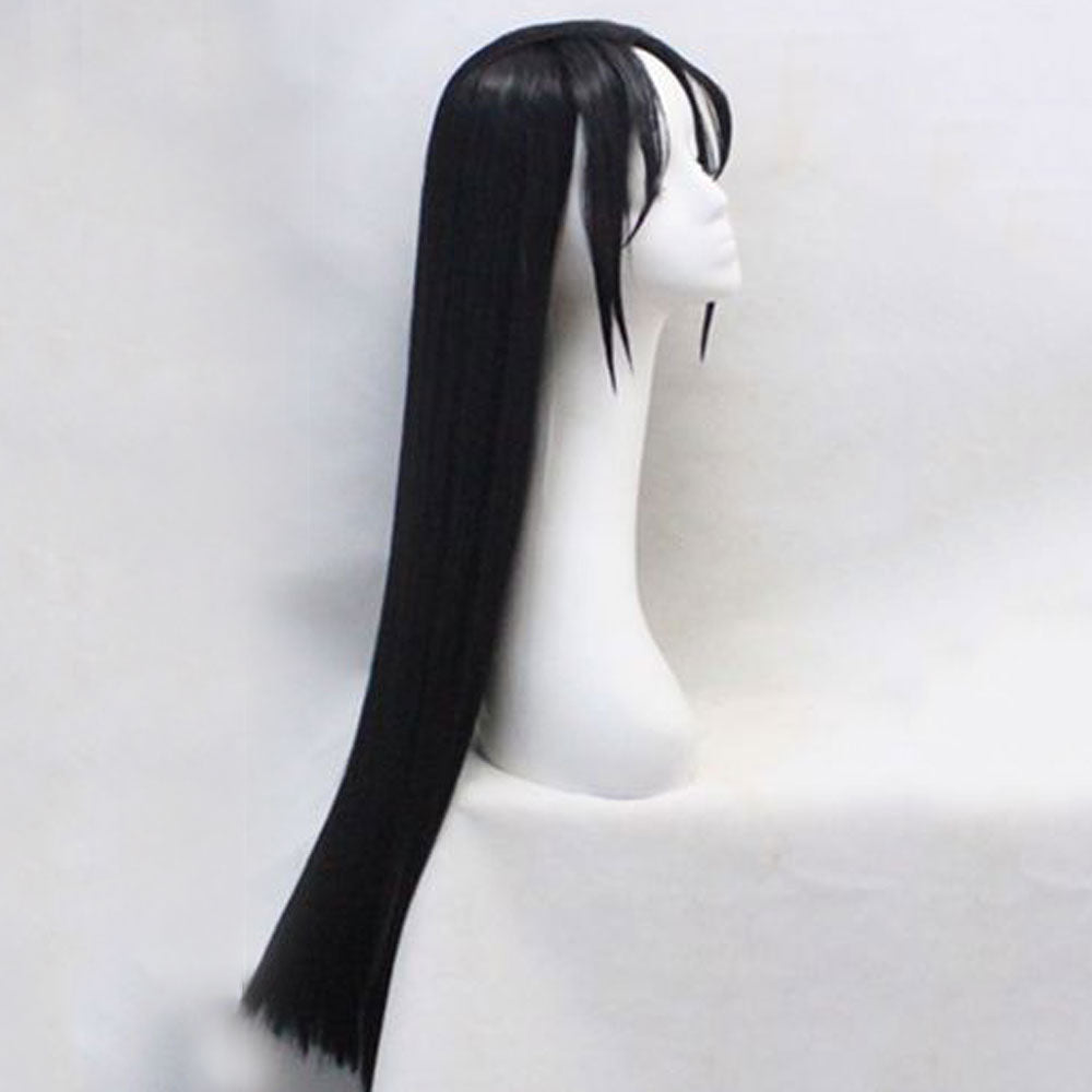 Hashirama Senju from Naruto Halloween Black Cosplay Wig