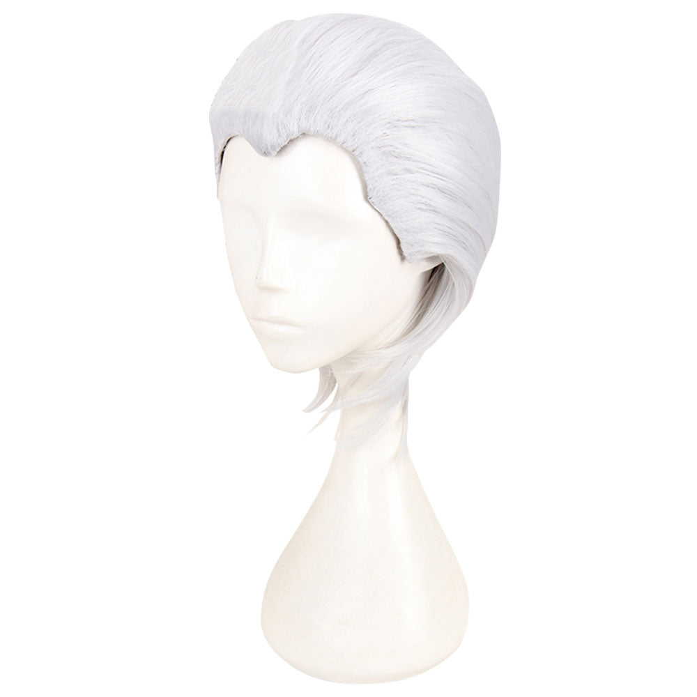 Hidan from Naruto Halloween Silver Grey Cosplay Wig