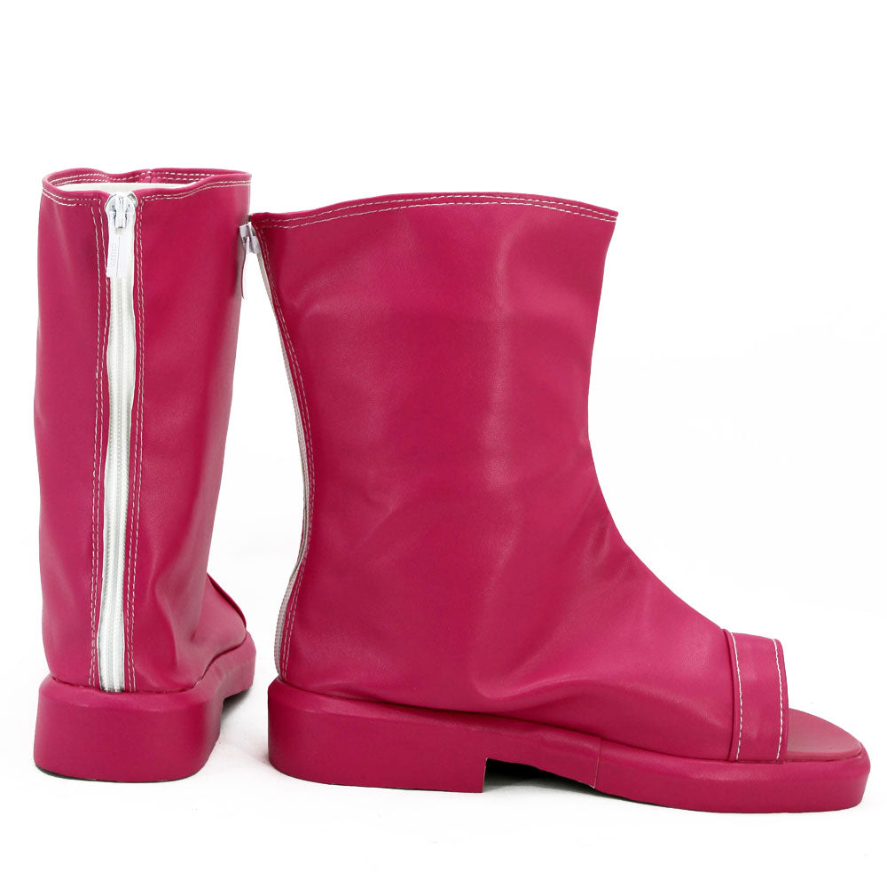 Himawari Uzumaki from Boruto: Naruto Next Generations Halloween Rose Red Cosplay Shoes
