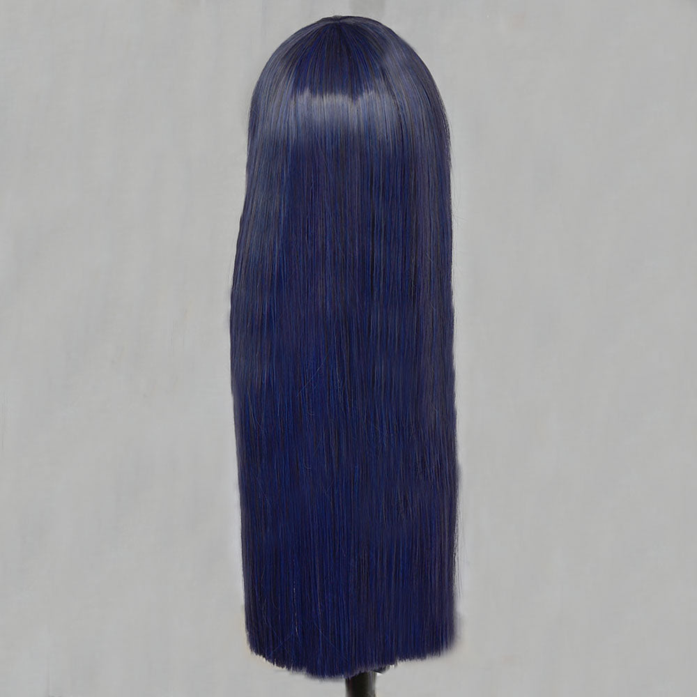 Hinata Hyuga from Naruto Halloween Blue Cosplay Wig