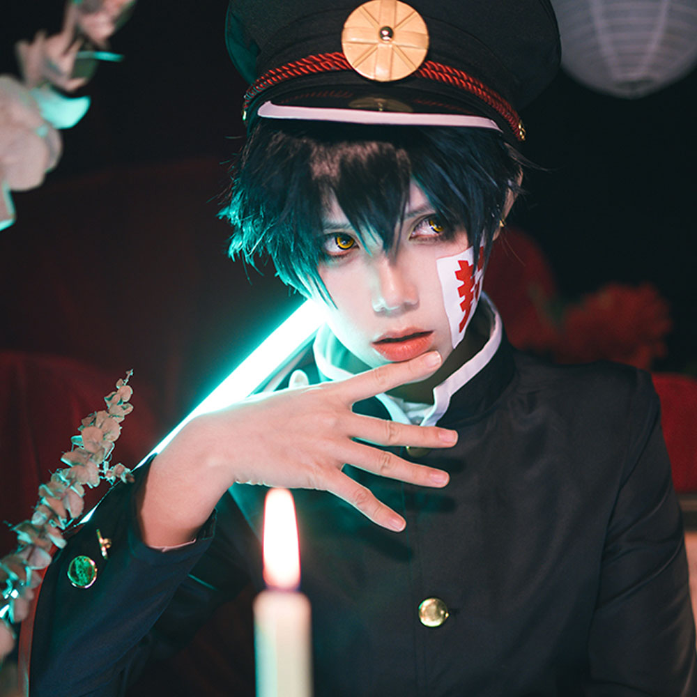 Jibaku Shounen Hanako-kun Hanako Yugi Amane Halloween Cosplay Costume