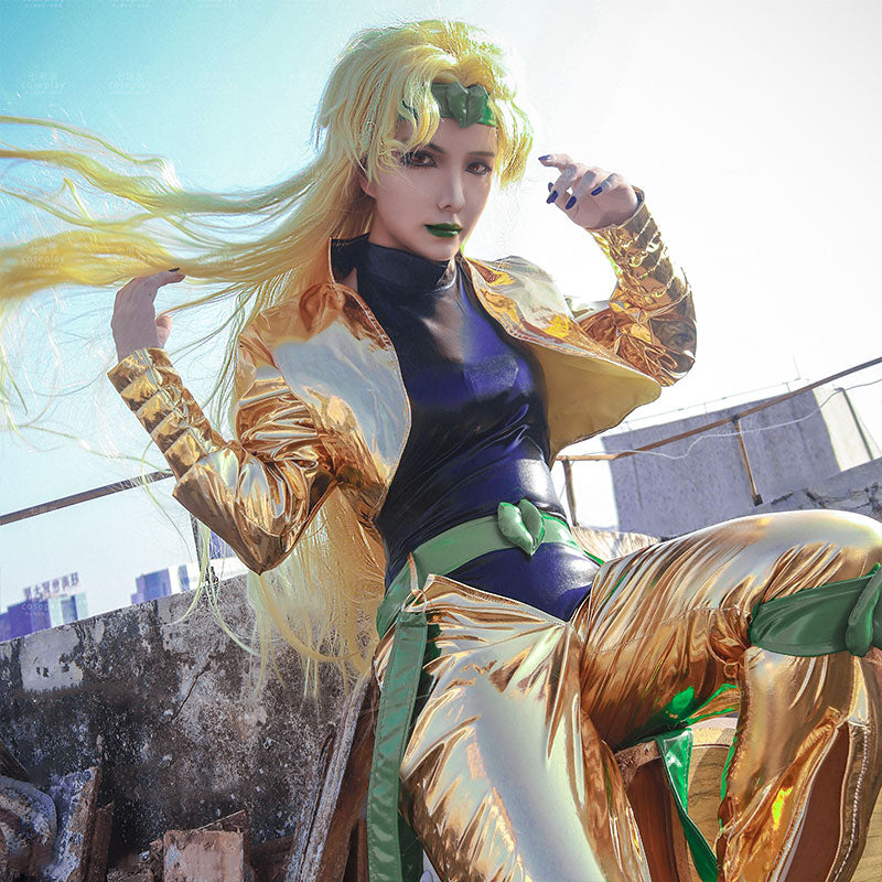 JoJo's Bizarre Adventure Diego Brando Full Cosplay Costume Halloween Outfit main image 1