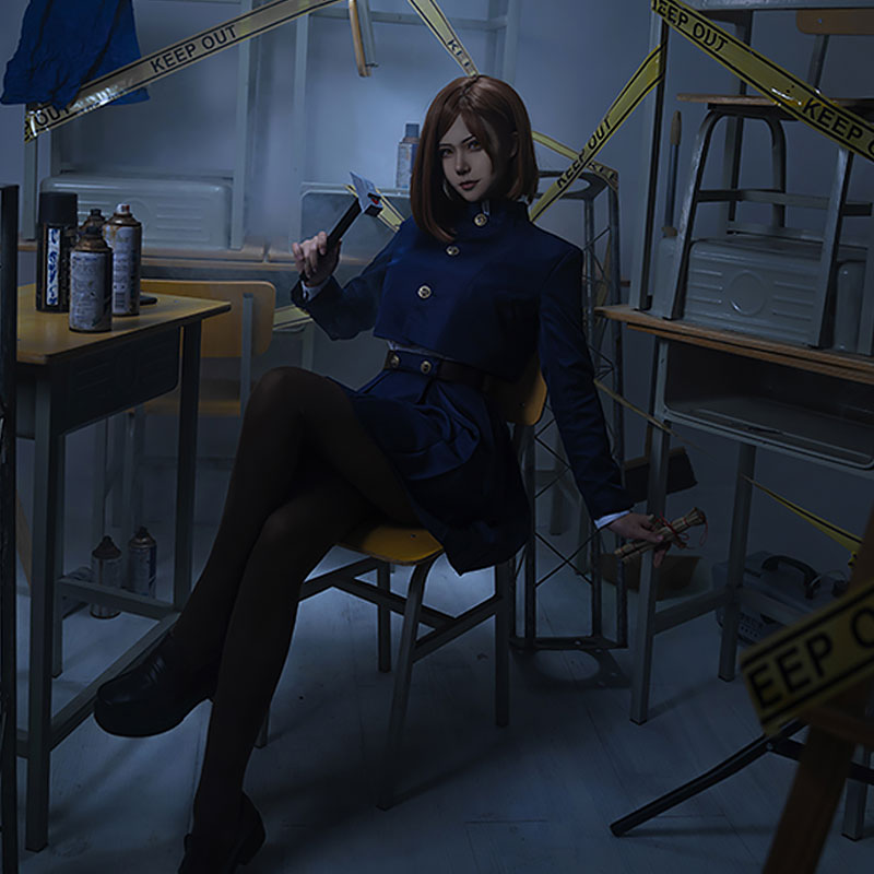 Jujutsu Kaisen Sorcery Fight Nobara Kugisaki Halloween Cosplay Costume