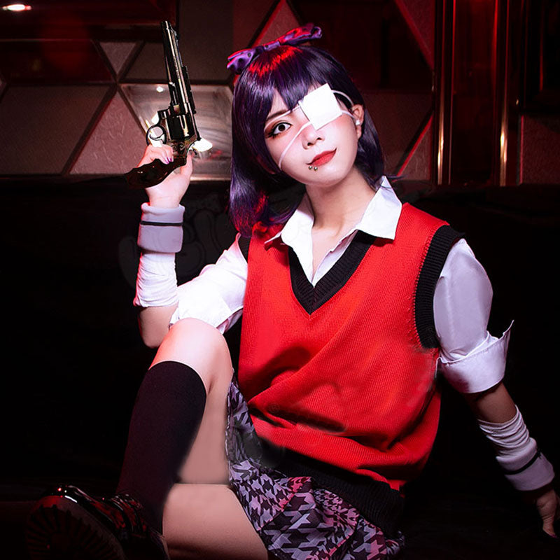 Kakegurui Compulsive Gambler Midari Ikishima Halloween Cosplay Costume –  Gcosplay