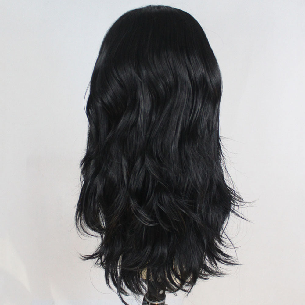 Kurenai Yuhi Sarutobi Kurenai from Naruto Halloween Black Cosplay Wig