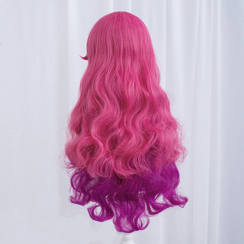 League of Legends LOL Spirit Blossom Ahri Halloween Purple Cosplay Wig