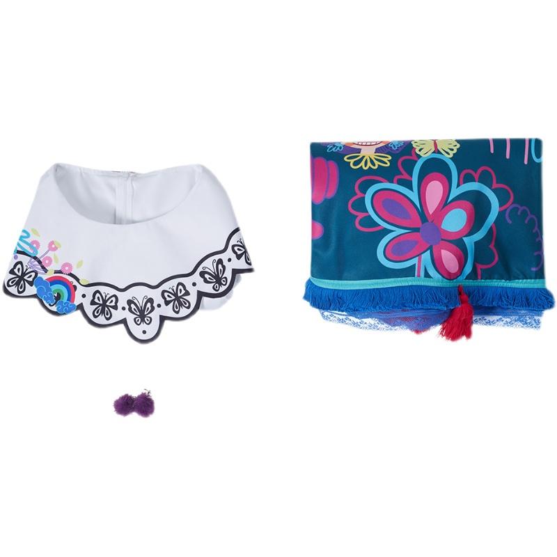 Disney Encanto Mirabel Madrigal Halloween Cosplay Costume