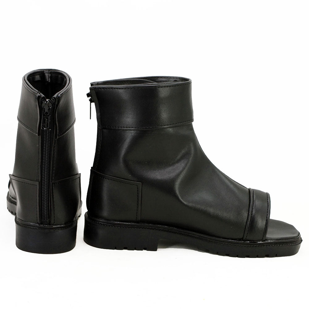Sarada Uchiha aus Boruto: Naruto Next Generations Halloween Schwarze Cosplay-Schuhe
