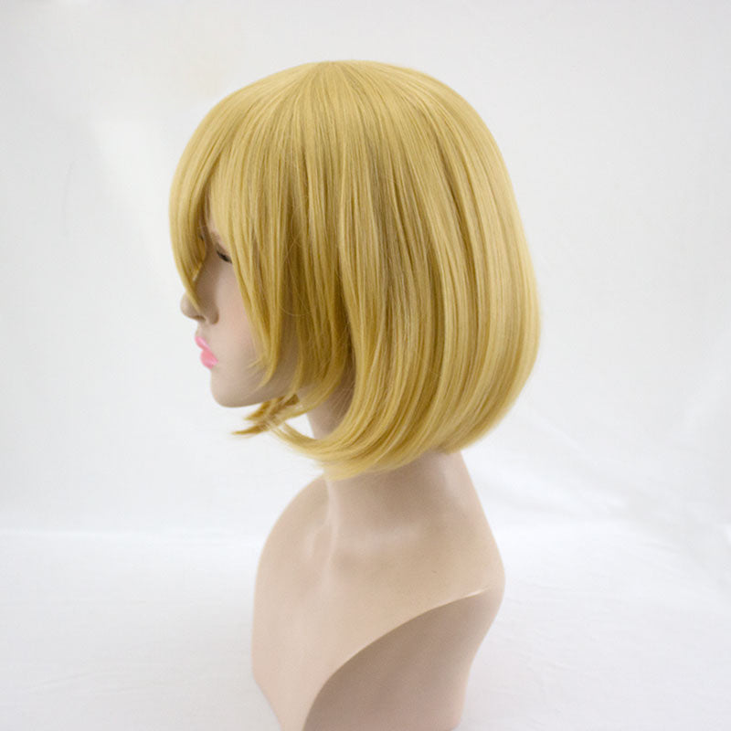 Kemono Friends Serval 黃色角色扮演假髮