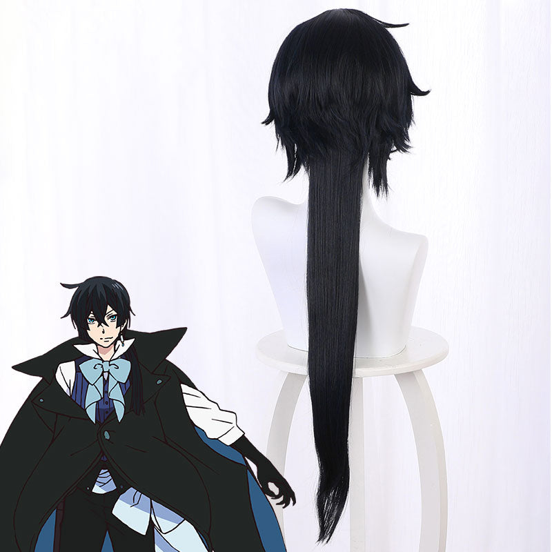 The Case Study of Vanitas Anime Vanitas Black Cosplay Wig