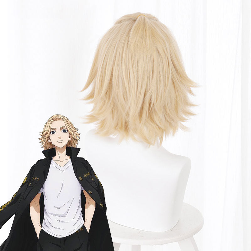 Tokyo Revengers Manjiro Sano Mikey Golden Cosplay Wig