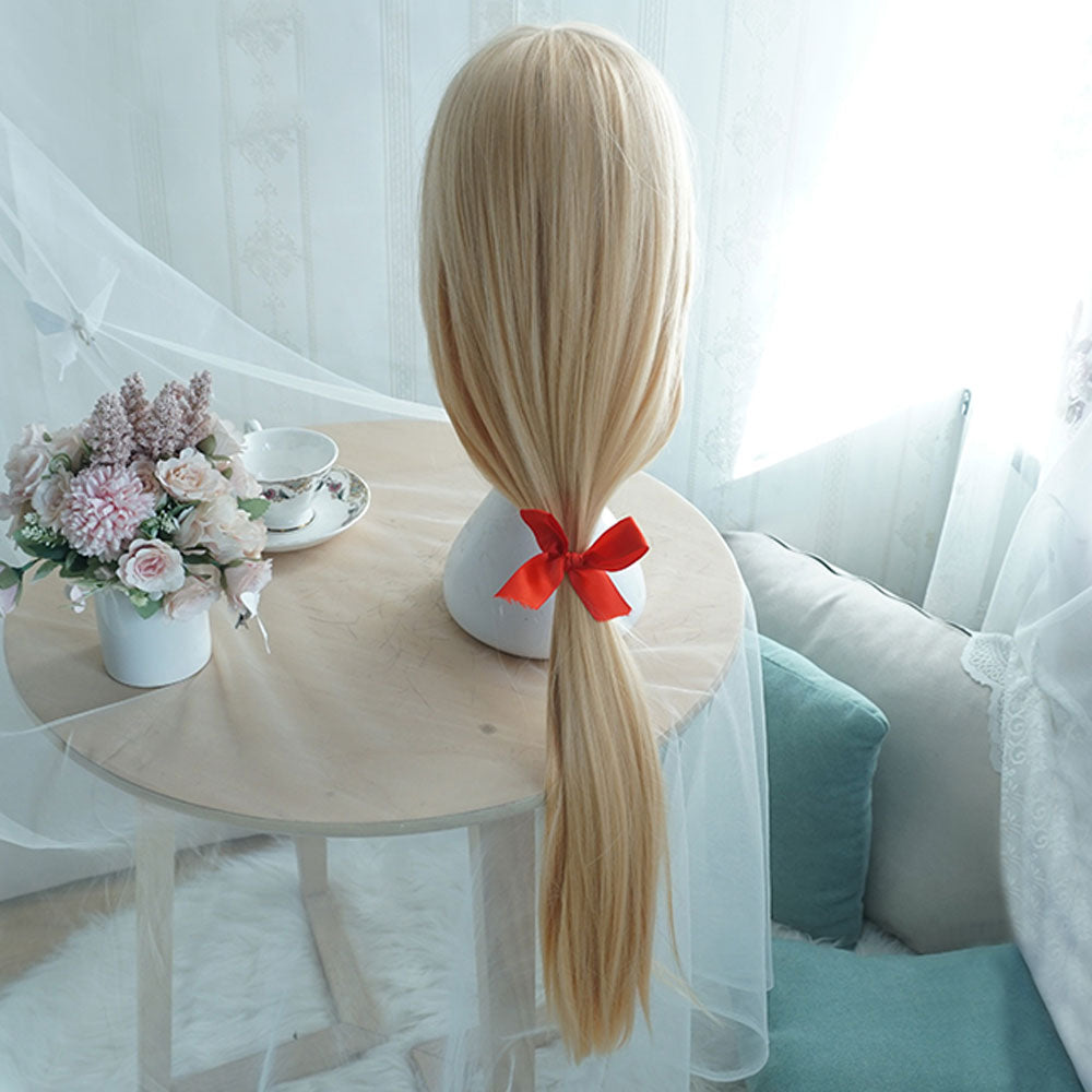 Tsunade de Naruto Halloween Golden Cosplay Peluca