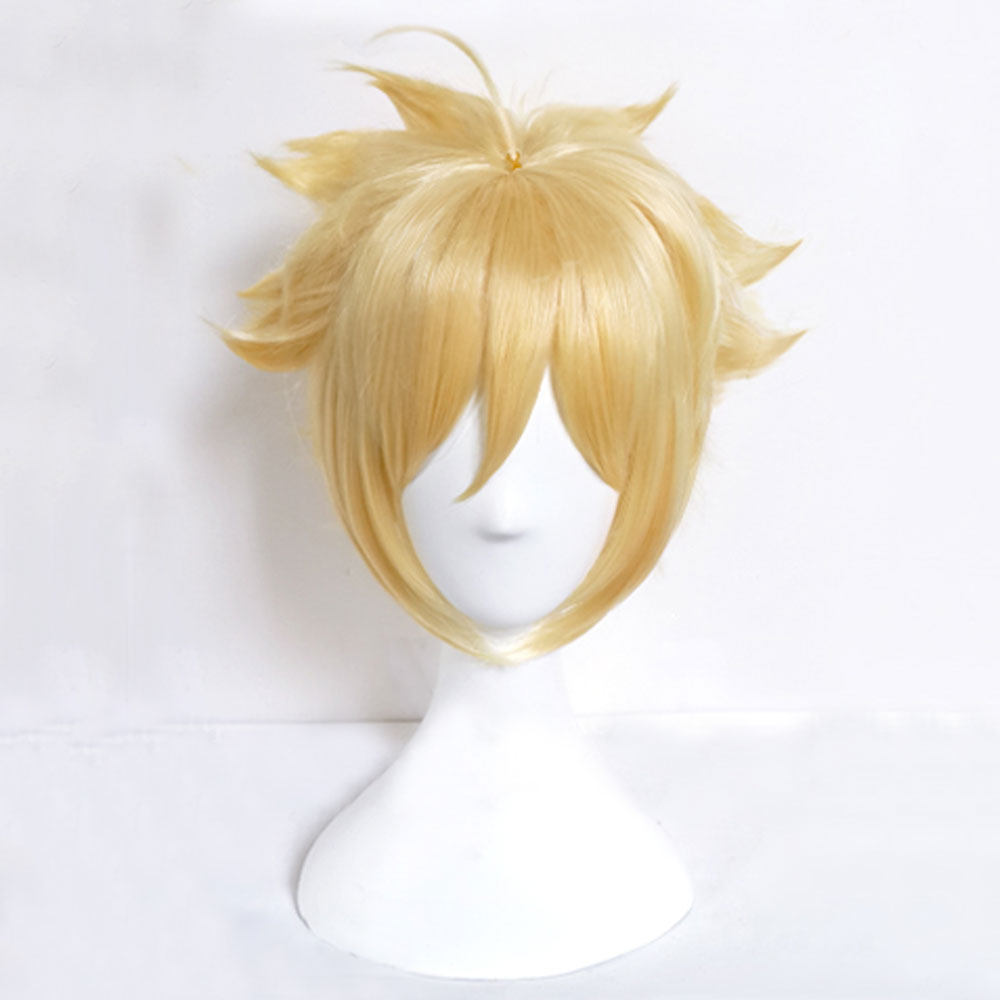 Boruto Uzumaki from Boruto Halloween Golden Cosplay Wig