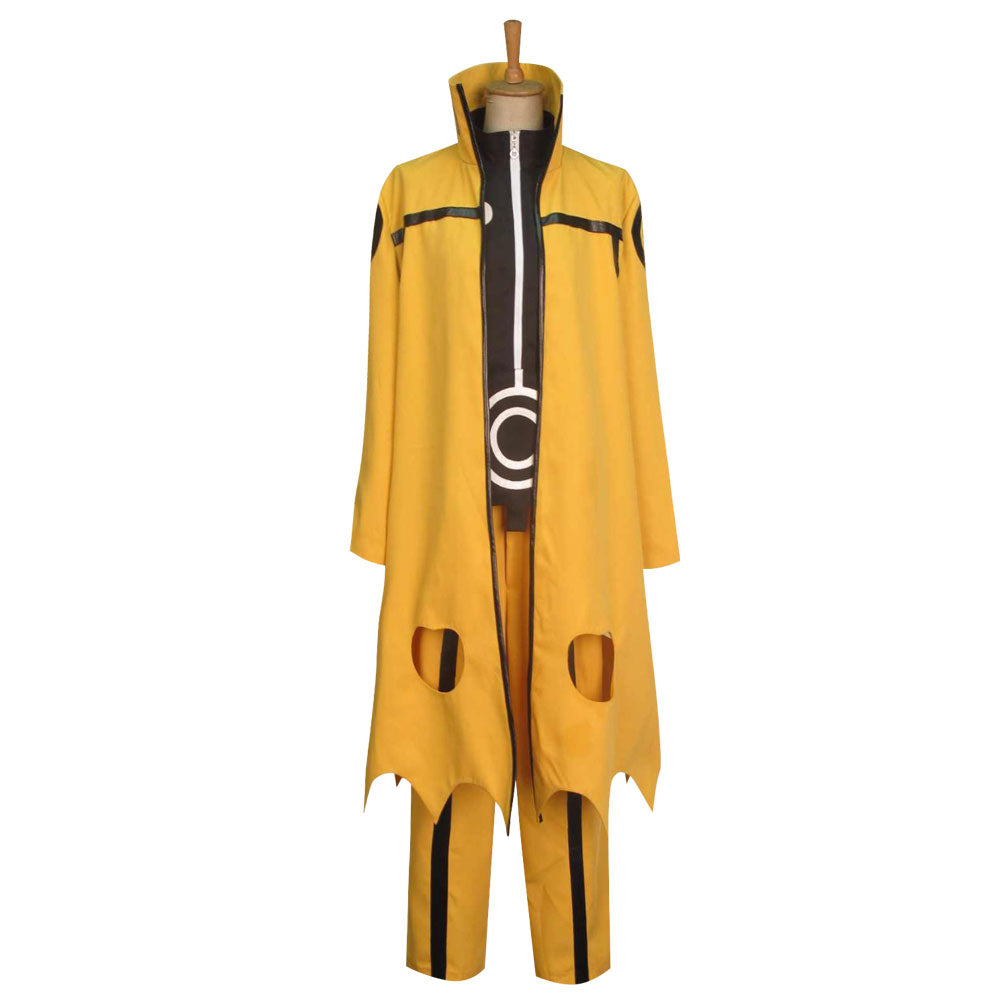 Uzumaki Naruto Nine-Tails Bijuu Mode from Naruto Halloween Cosplay Costume
